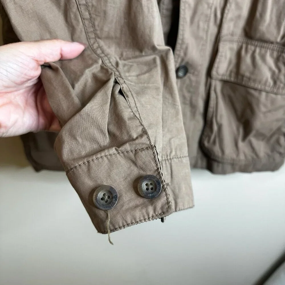 ORVIS Newsland Field Coat Hunting‎ Jacket 18NX Brown Beige Large L